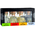 TEQUILA PATRON MINI SET 4*0,05L (SILVER, REPOSADO, ANEJO, XO CAFE)