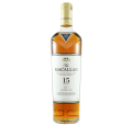 THE MACALLAN 15YO DUBLE CASK SINGLE MALT WHISKY 0,7L + KARTON