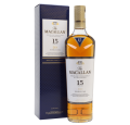 THE MACALLAN 15YO DUBLE CASK SINGLE MALT WHISKY 0,7L + KARTON