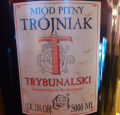 MIÓD PITNY JAROS TRÓJNIAK TRYBUNALSKI 5L - SZKLANA BUTELKA