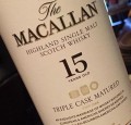 THE MACALLAN 15YO TRIPLE CASK WHISKY 0,7L + KARTON