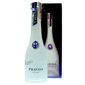 PRAVDA VODKA 0,05L + KARTONIK