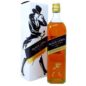THE JANE WALKER EDITION' - JOHNNIE WALKER BLACK LABEL  12YO WHISKY 0,7L + KARTON