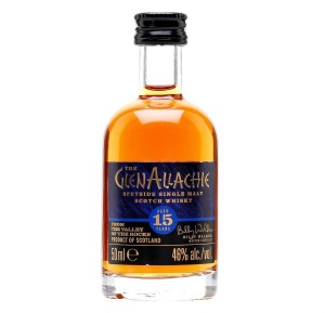THE GLENALLACHIE 15YO WHISKY 0,05L