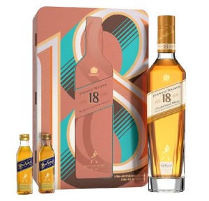 JOHNNIE WALKER ULTIMATE 18YO WHISKY 0,7L + 2 MINI BLUE LABEL