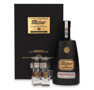 BIMBER VODKA BLACK LIMITED EDITION 0,7L + 2 KIELISZKI