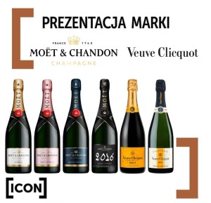 MOET & CHANDON + VEUVE CLICQUOT - DEGUSTACJA SZAMPANÓW WARSZAWA