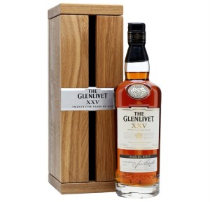 THE GLENLIVET XXV YO SINGLE MALT WHISKY 0,7L + SKRZYNIA