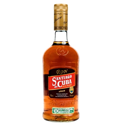 RUM SANTIAGO DE CUBA ANEJO 0,7L