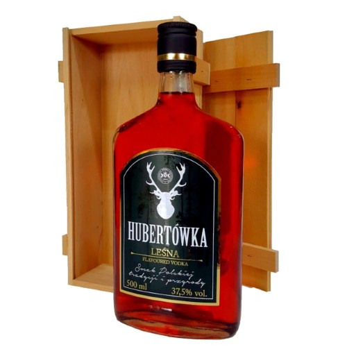 HUBERTÓWKA LEŚNA 0,5L + ZASUWANA SKRZYNKA