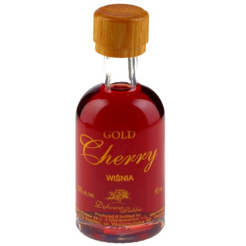 DĘBOWA POLSKA GOLD CHERRY LIKIER 0,05L