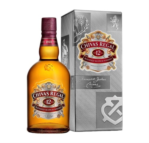 CHIVAS REGAL 12YO 1,0L + KARTON