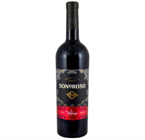 SONOROSO VELVET RED BLEND IGT 0,75L