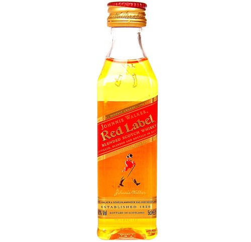 JOHNNIE WALKER RED LABEL WHISKY 0,05L