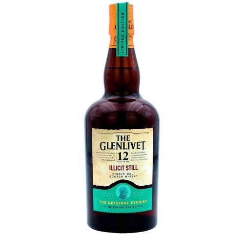 THE GLENLIVET 12YO ILLICIT STILL SINGLE MALT WHISKY 0,7L