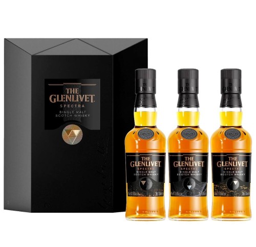 THE GLENLIVET SPECTRA SINGLE MALT WHISKY 3*0,2L + OPAKOWANIE