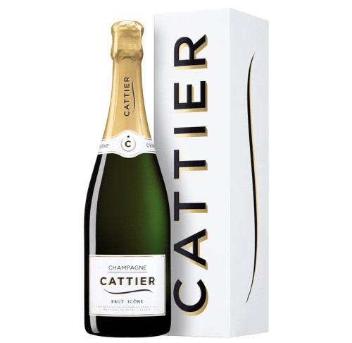 SZAMPAN CATTIER BRUT ICONE 0,75L + KARTON