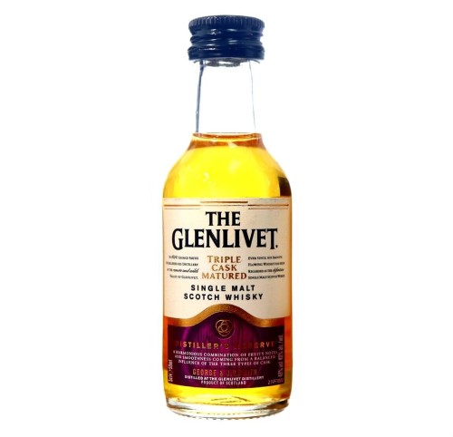THE GLENLIVET TRIPLE CASK MATURED WHISKY 0,05L