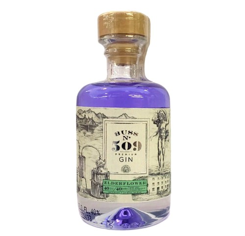 BUSS NO.509 ELDERFLOWER GIN 0,04L