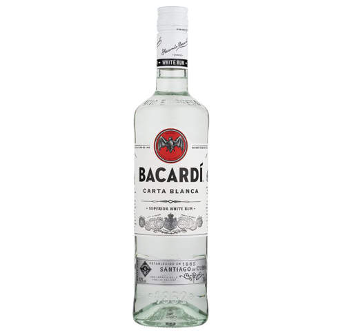 RUM BACARDI CARTA BLANCA 0,7L