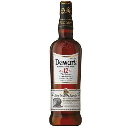 DEWAR'S 12YO BLENDED SCOTCH WHISKY 0,7L