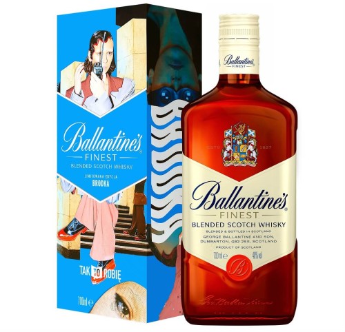 BALLANTINE'S FINEST X BRODKA WHISKY 0,7L