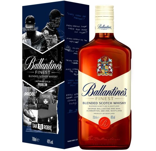 BALLANTINE'S FINEST X PRO8L3M WHISKY 0,7L