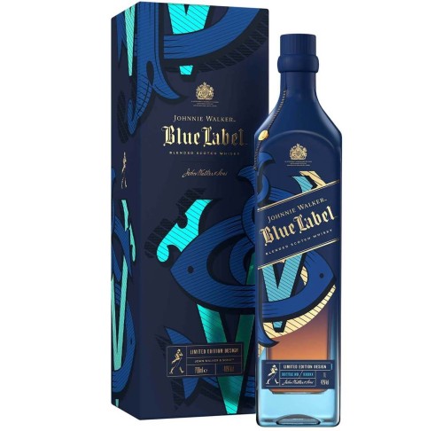 WHISKY JOHNNIE WALKER BLUE LABEL ICON 0,7L + OPAKOWANIE
