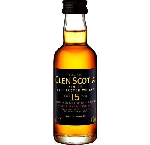 GLEN SCOTIA 15YO WHISKY 0,05L