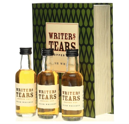 WRITERS TEARS GIFTBOOK WHISKY 3*0,05L + KSIĄŻKA