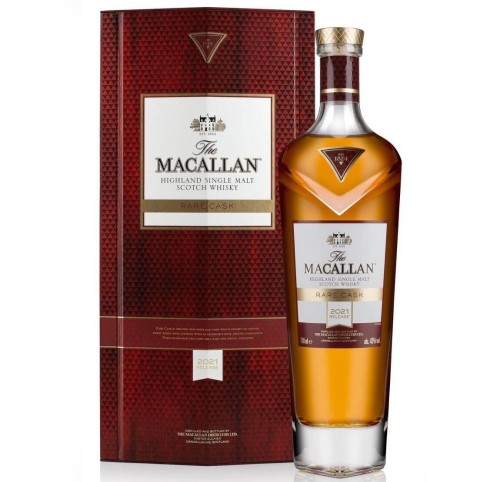 THE MACALLAN RARE CASK 2021 SINGLE MALT WHISKY 0,7L + KARTON