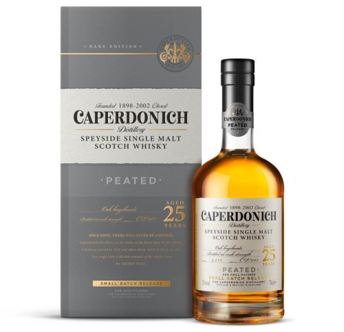 CAPERDONICH PEATED 25YO SMALL BATCH RELEASE SINGLE MALT WHISKY 0,7L + OPAKOWANIE