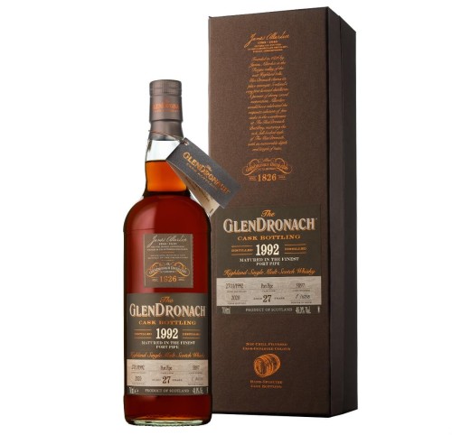 GLENDRONACH 27YO 1992 CASK 5897 BATCH 18 SINGLE MALT WHISKY 0,7L + OPAKOWANIE
