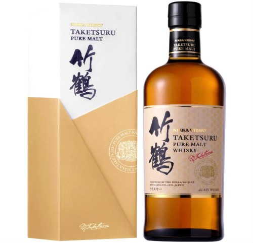 NIKKA TAKETSURU NON AGE PURE MALT WHISKY 0,7L + KARTON