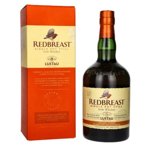 REDBREAST LUSTAU IRISH SINGLE POT STILL WHISKEY 0,7L + OPAKOWANIE
