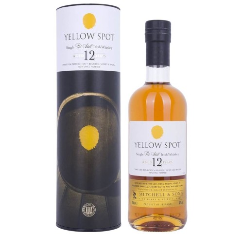 YELLOW SPOT 12YO SINGLE POT STILL WHISKEY 0,7L + OPAOWANIE