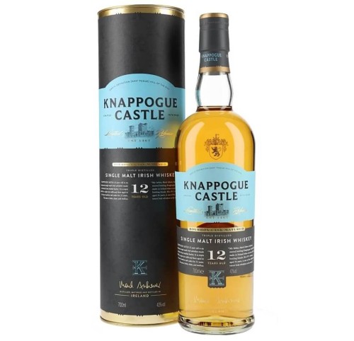 KNAPPOGUE CASTLE 12YO SINGLE MALT WHISKEY 0,7L + OPAKOWANIE