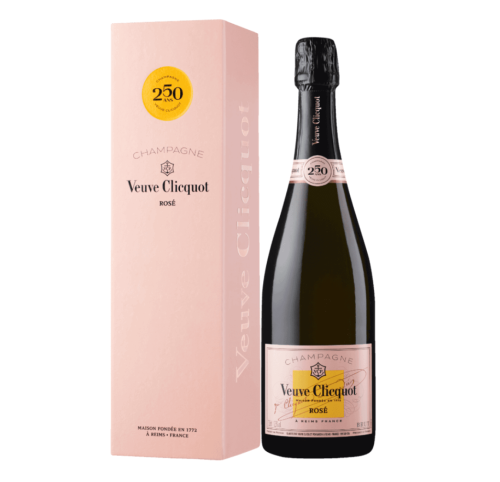 SZAMPAN VEUVE CLICQUOT PONSARDIN ROSE 0,75L + KARTON