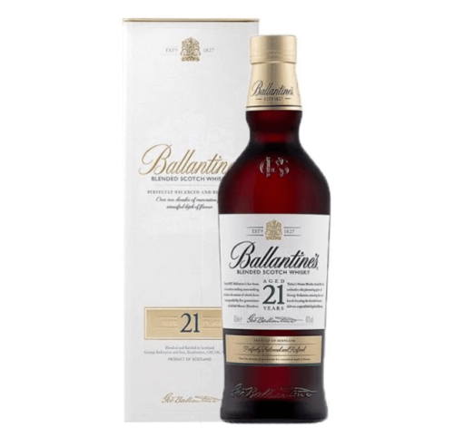 BALLANTINE'S 21YO WHISKY 0,7L + KARTONIK