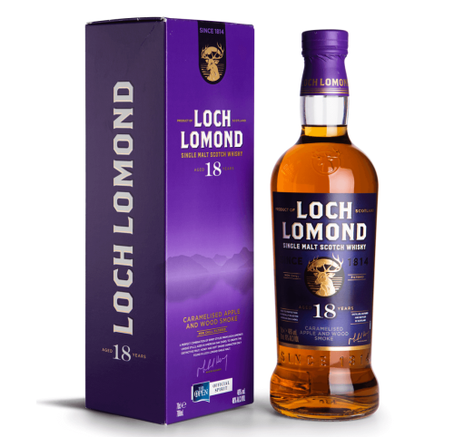 LOCH LOMOND 18YO SINGLE MALT WHISKY 0,7L + KARTONIK