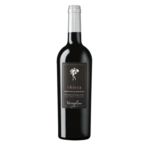 WINO VARVAGLIONE CHICCA PRIMITIVO DI MANDURIA DOLCE NATURALE 0,75L