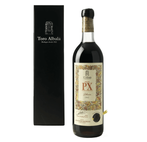 WINO DON PX SELECCION 1962 TORO ALBALA 0,75L + KARTON
