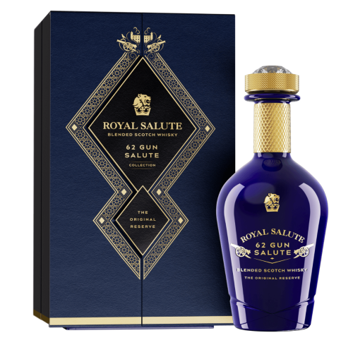 ROYAL SALUTE 62 GUN SALUTE WHISKY 0,7L + OPAKOWANIE - LUKSUSOWA WHISKY NA SPECJALNE OKAZJE