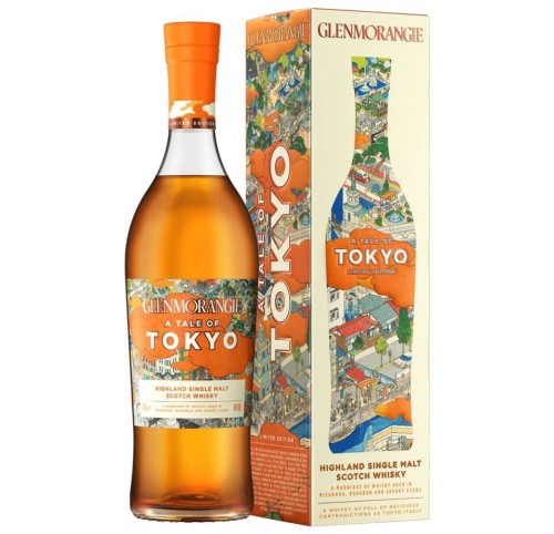 GLENMORANGIE A TAIL OF TOKYO SINGLE MALT WHISKY 0,7L + OPAKOWANIE