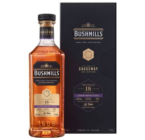 BUSHMILLS CAUSEWAY COLLECTION 18YO SPANISH BRANDY + OPAKOWANIE