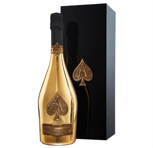 SZAMPAN ARMAND DE BRIGNAC BRUT GOLD 0,75L + SKRZYNKA