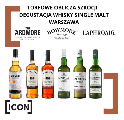 TORFOWE OBLICZA SZKOCJI - DEGUSTACJA WHISKY SINGLE MALT WARSZAWA