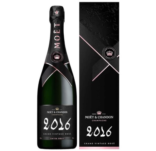 SZAMPAN MOET&amp;CHANDON GRAND VINTAGE ROSE + OPAKOWANIE