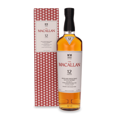 THE MACALLAN 12YO DOUBLE CASK SINGLE MALT WHISKY 0,7L + KARTONIK