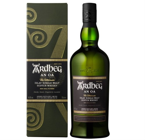 ARDBEG AN OA WHISKY 0,7L + KARTON
